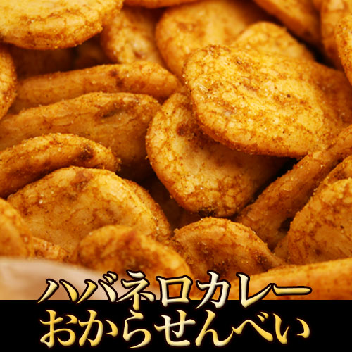 画像1: ハバネロカレーおから煎餅 (1)